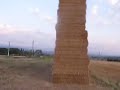 straw bales in the field with oscar peterson and george gershwin