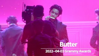 20220403 Grammy Awards - B/utter (BTS V focus fanc