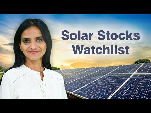 A Lesser Known Smallcap for Solar Stocks Watchlist