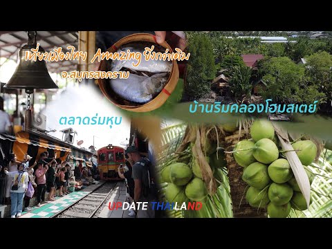 เที่ยวบ้านริมคลองโฮมสเตย์ จ. สมุทรสงคราม #Update Thailand CH5 18 06 2566