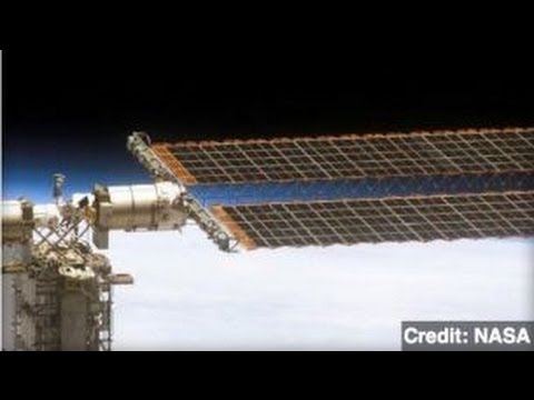 Astronauts Take Spacewalk to Fix Space Station Leak