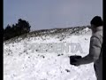 La cucina solare e la neve...