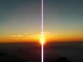 ver o sol nascendo no topo do mt fuji
