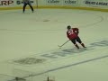 Michael Nylander scores on a penalty shot late in the second period against Vancouver goalie Roberto Luongo.