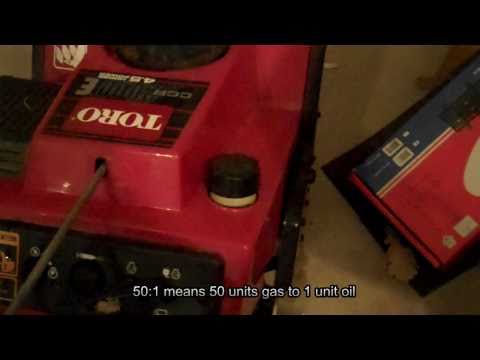 how to measure 2.6 oz of oil