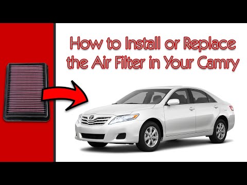 2011 Toyota Camry: How to Replace the Air Filter