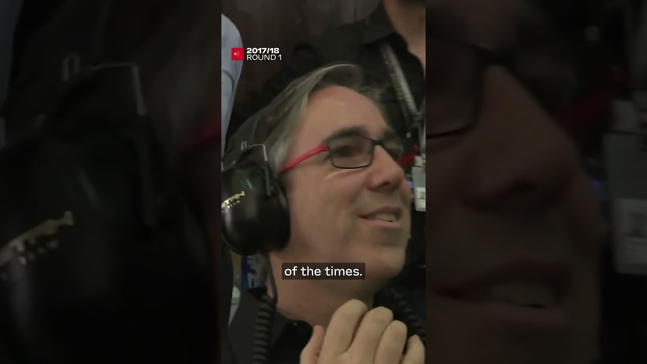 Qualified for pole position BACKWARDS?! 😯 #FormulaE