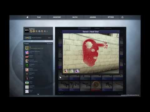 how to spray paint in cs go