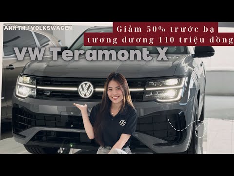 Cận Cảnh Volkswagen Teramont X màu Xám - Thiết Kế Đẹp, Nội Thất Sang & Động Cơ Mạnh [Anh Thư VW]