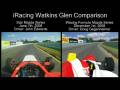 iRacing Watkins Glen side by side