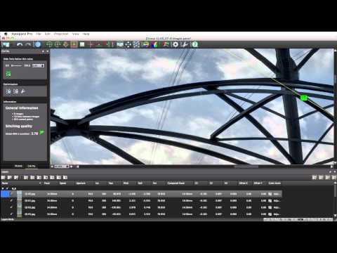 Autopano : Correction de distortion de lentille