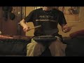 Snare drum warm up (single hand time check and flams)