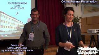 3rd Project Meeting in Latvia - Cyprus Team Presentation
