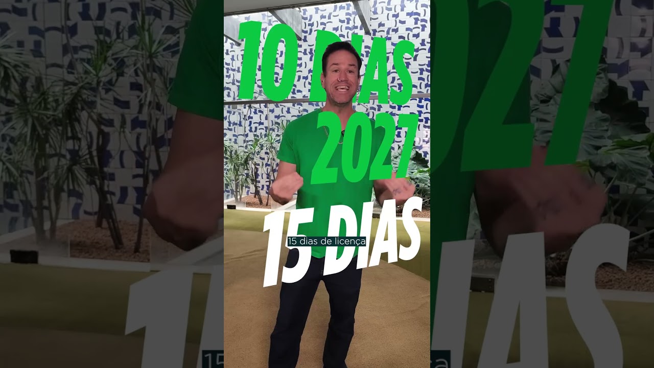 Licença-paternidade de 5 dias? Não mais! - 10/8/2026 #shorts #diadospais #paternidade