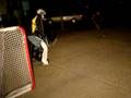 Street hockey fight