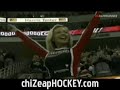 http://www.chizeaphockey.com

here are some hockey goals, fights, and highlights from a random week in november 2008. these awesome hockey highlights show us that the rest of the 2008-2009 nhl hockey season is going to be exciting to watch. i tried to summarize as much of the nhl hockey action below as i could that i put in the video:

-michael komisarek (montreal canadiens) vs milan lucic (boston bruins) awesome hockey fight.
-evengi malkin (pittsburgh penguins) scores sweet goal.
-zack stortini (edmonton oilers) makes a big hit with the classic alternate oilers hockey jersey.
-doug weight passes to bill guerin (new york islanders) for a sweet tap-in goal against the ottawa senators.
-mark recchi (tampa bay lightning) comes in and snipes a goal on chris osgood (detroit redwings)
-andrew brunette (minnesota lightning) shelfs a goal on the coyote goalie. 
-vincent lecavalier (tampa bay lightning) spits blood.
-tomas plekanec (montreal canadiens) wins a defensive zone faceoff back into his own net on montreal goalie carey price.
-alexander ovechkin (washington capitals) scores a nice hockey goal and celebrates as usual.
-shane doan (phoenix coyotes) scroes a sweet hockey goal.
-brandon dubinsky (new york rangers) vs dainius zubrus (new jersey devils) fight.
-henrik tallinder (buffalo sabres) snipe a nhl hockey goal on jose theodore (st. louis blues).
-alexander ovechkin (washington capitals) celebrates nhl goal.
-alexander semin (washington capitals) hockey goal.
-dustin byfuglien (chicago blackhawks) vs shawn thornton (boston bruins) hockey fight.
-hot carolina hurricanes cheerleader.
-zdeno chara (boston bruins) punches out colin fraser (chicago blackhawks).
-eric staal (carolina hurricanes) hockey goal.
-alexander ovechkin (washington capitals) to alexander semin (washington capitals) goal.
-david koci (st. louis blues) vs andrew peters (buffalo sabres) fight.
-patrick kane (chicago blackhawks) goal.
-taylor pyatt (vancouver canucks) shootout goal.
-christopher higgins (montreal canadiens) breakaway goal.
-alexandre picard (ottawa senators) big hockey hit.
-awesome sydney crosby (pittsburgh penguins) hockey goal.
-darren mccarty (detroit red wings) goal against pittsburgh penguins.
-tomas holmstrom (detroit red wings) goal agaist pittsurgh penguins.
-maxim lapierre (montreal canadiens) big hit on ottawa senators.
-danny briere (philadelphia flyers) goal.
-mike richards (philadelphia flyers) hockey goal.
-franzen (detroit red wings) goal.
-tomas plekanec (montreal canadiens) big hit on dany heatley (ottawa senators).
-christopher higgins (montreal canadiens) goal.
-christopher higgins (montreal canadiens) breakaway top shelf shootout goal.
-staal (piitsburgh penguins) goal.
-alexei ponikarovsky (toronto maple leafs) goal.
-jerome iginal (calgary flames) hockey goal.
-jarret stoll (los angeles kings) goal.
-phaneuf (calgary flames) goal.
-toni lydman (buffalo sabres) hits dennis widemen (boston bruins).
-thomas vanek (buffalo sabres) snipe goal.
-chris drury (new york ranger) breakway wrist shot goal.
-ryan getzlaf (anaheim ducks) hockey goal against washington capitals.
-awesome kyle wellwood (vancouver canucks) breakaway goal on henrik lundqvist (new york rangers).
-mike green (washington capitals) slapshot goal.
-viktor kozlov (washington capitals) assists sweet goal to nicklas backstrom (washington capitals)
-canucks vs rangers disallowed goal
-bobby ryan (anaheim ducks) goal.
-pavol demitra (vancouver canucks) nhl goal on henrik lundqvist (new york rangers).
-carey price (montreal canadiens) amazing breakaway save on ottawa senators.
-kris versteeg (chicago blackhawks) nhl goal.