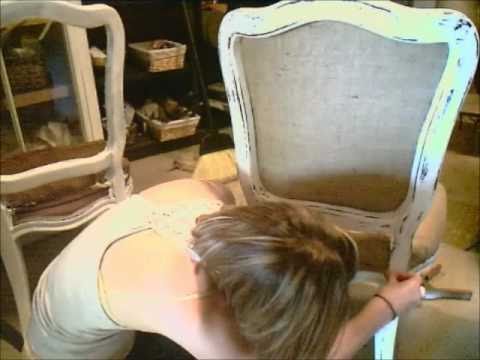 how to dye an upholstered chair