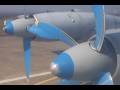 ER-ICB, Grixona/Tandem Aero Il-18, Starting Engines at Balti for a Short Flight and Low Pass