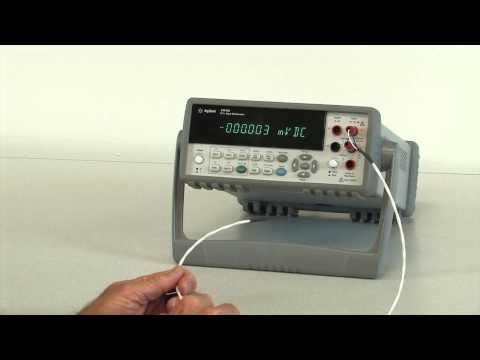 Building a Temperature Probe for 34410A Digital Bench Multimeter