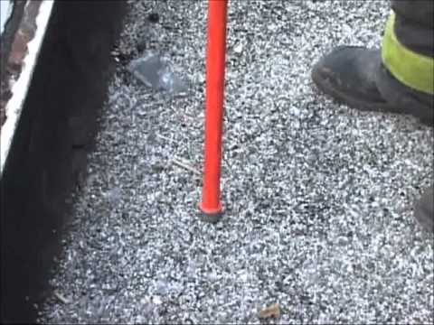 how to vent a flat roof