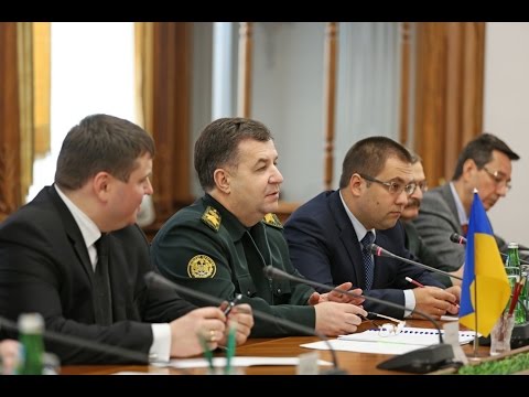Зустріч Степана Полторака із Надзвичайним і Повноважним Послом Великої Британії в Україні пані Джудіт Гоф