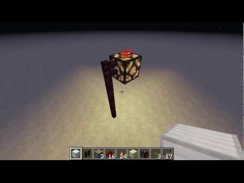Redstone lamp - Here's how to keep a redstone lamp lit without power.