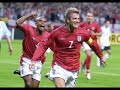 david beckham goals   early stages of his career