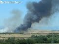 Primeros testigos accidente avión Barajas