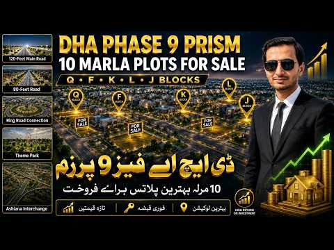 DHA Lahore 9-Prism Latest Update: Verified 10 Marla On-Ground Possession Plot Options For Sale DHA Lahore 9-Prism Latest Update: Verified 10 Marla On-Ground Possession Plot Options For Sale