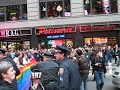 ACT UP Protest Times Square - In the Street