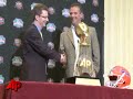 Raw Video: Fla. Head Coach Receives AP Trophy