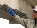 欠損部樹脂モルタル充填工法 モルタル
