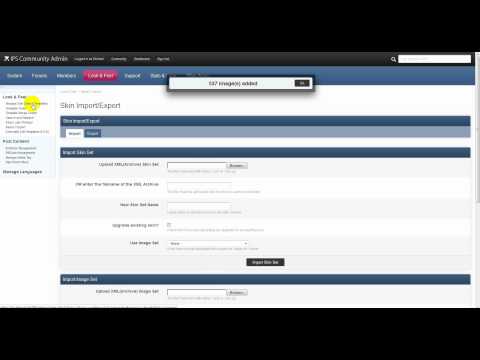 how to install ip board skin