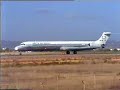 Adria Airways DC-9 at Faro, Portugal Adria Airways DC-9 at Faro, Portugal