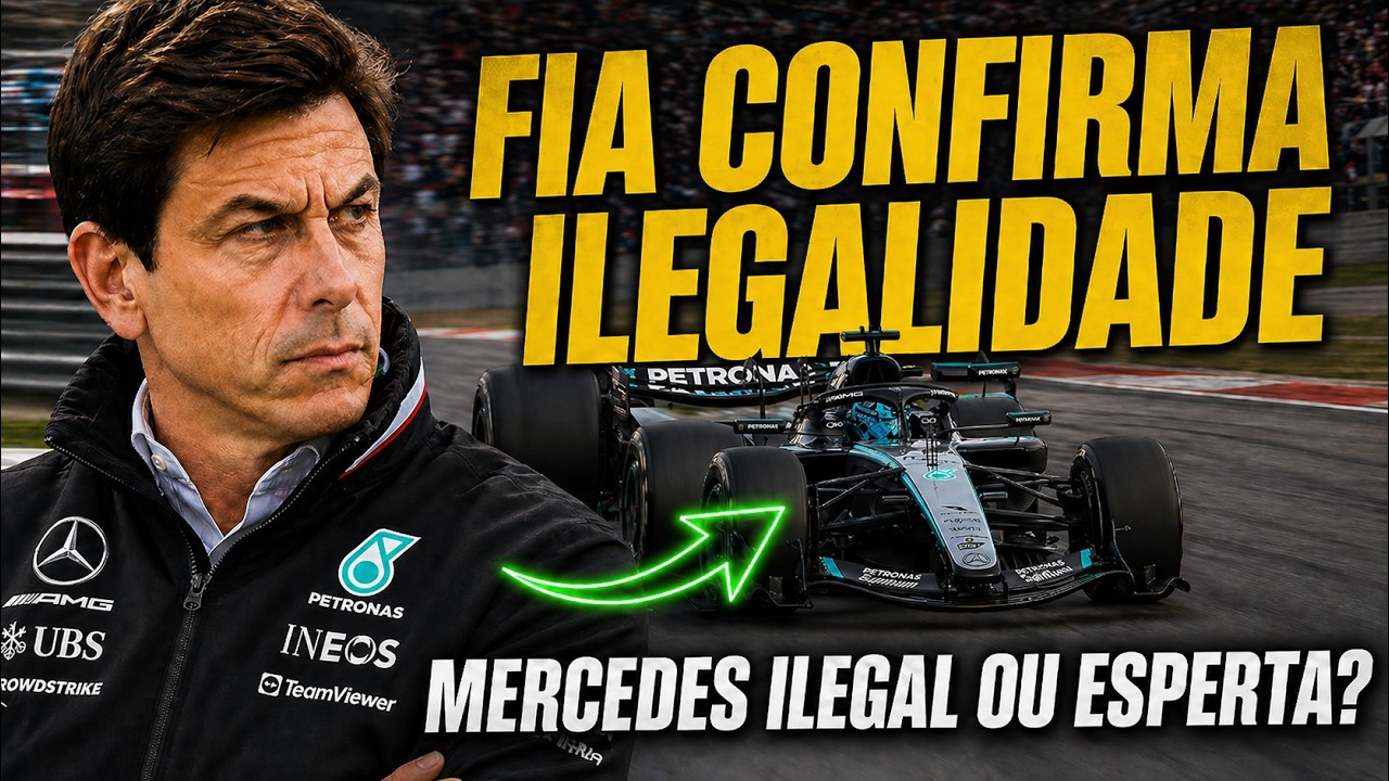 🚨 ILEGALIDADE CONFIRMADA!? FIA CONFIRMA ESQUEMA DA MERCEDES / MCLAREN / GP MIAMI #f1