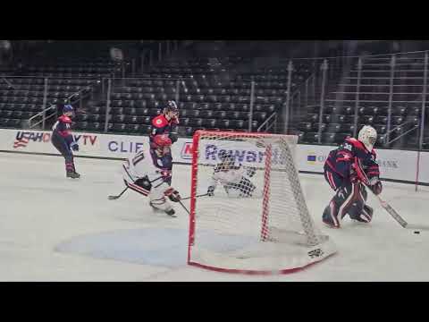 24 Elite Prospects Pre-Draft Showcase, - Michigan State University - Munn Arena - Played Defense - # 5 Blue