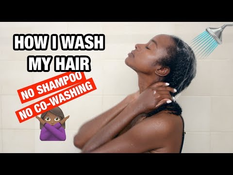 video-linktoworks-DETAILED: How I wash my NATURAL HAIR w/o shampoo OR...