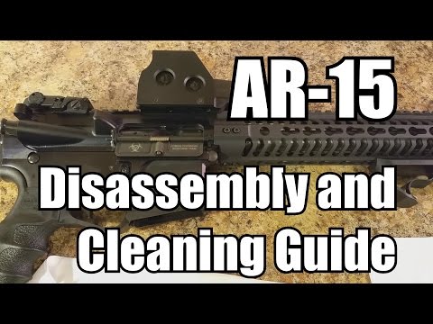 how to properly lubricate an ar-15