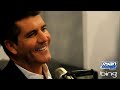 in an exclusive interview before his last night on 