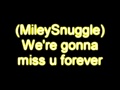 Bring Miley Snuggle back!
