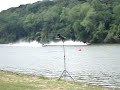 Larry and Leblanc drag boat racing