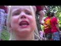 Alleke looks for her favorite soccer player, Xavi, as Madrid welcomes home Spain's World Cup Team 2010.