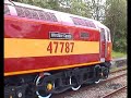 47787 47798 Heart of Wales Royal Train