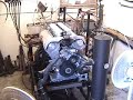 BMW V12 with down draft intake on Dyno