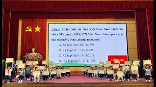 Sôi nổi chương trình “Cảnh sát biển đồng hành với ngư dân”, cuộc thi “Em yêu biển đảo quê hương” tại thành phố Uông Bí