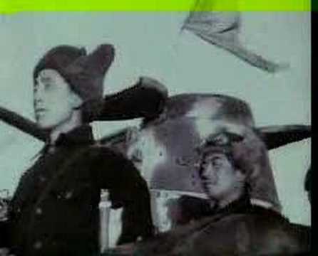 Chairman Mao Inspects the Army at Peking