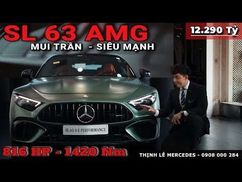 Mẫu Mui Trần Nhanh Nhất Của Mercedes, AMG SL 63S Có Gì Hấp Dẫn ?