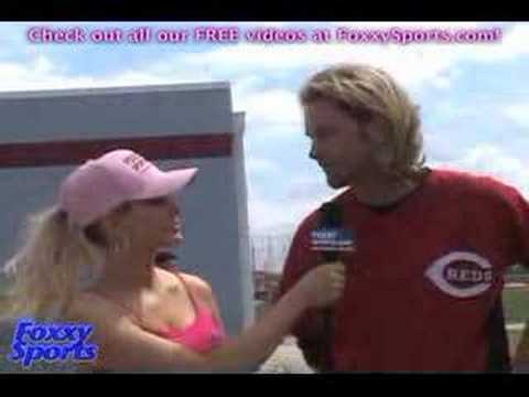Cincinnati Reds BRONSON ARROYO Interviewed By FOXXY NEWS