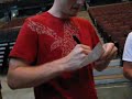 Nick signing my Unbreakable CD booklet. August 4th, 2008. Ottawa ON. Nick signing my Unbreakable CD booklet. August 4th, 2008. Ottawa ON.