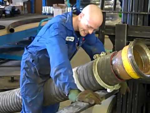 Skinny Guy Playing With His Huge Hose